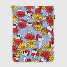 Load image into Gallery viewer, Puffy Laptop Sleeve 13&quot;/14&quot; - Floral Snoopy
