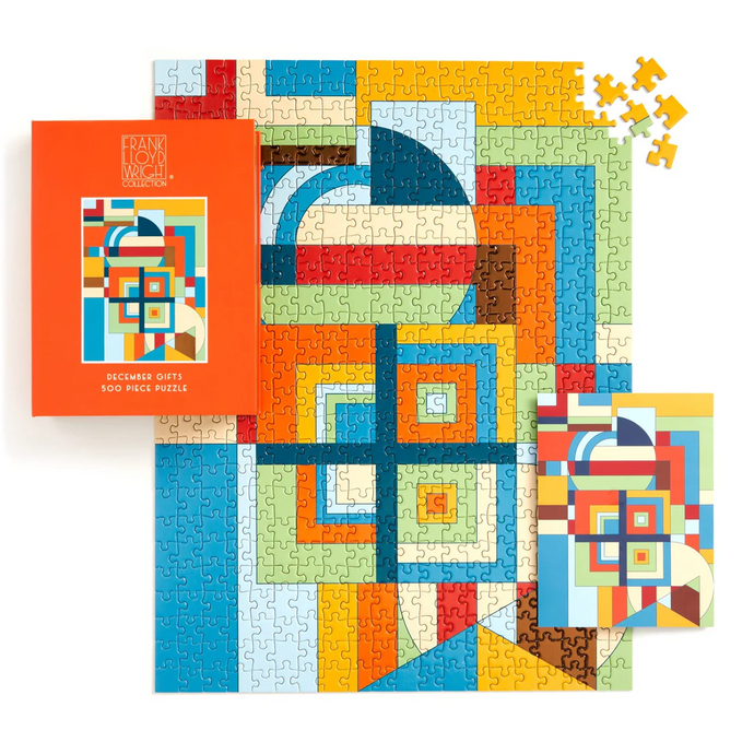 Frank Lloyd Wright December Gifts Puzzle - Tigertree