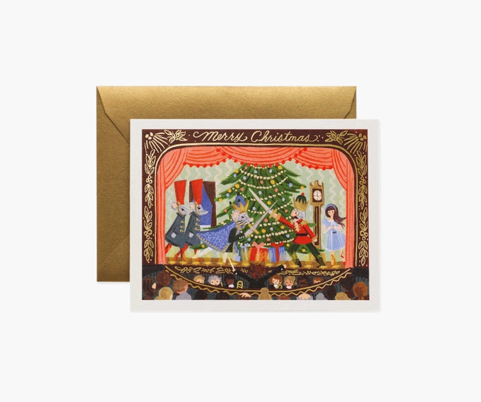 Nutcracker Christmas Card - Tigertree