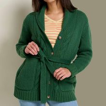 Load image into Gallery viewer, Ginn Cable Cardigan - Tigertree
