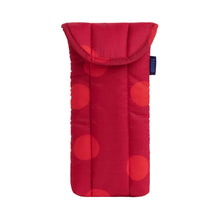 Load image into Gallery viewer, Puffy Glasses Sleeve - Red Polka Dot
