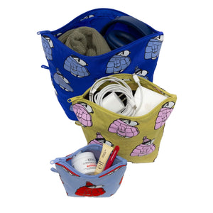 Go Pouch Set - Puffer Snoopy