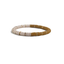 Load image into Gallery viewer, Grace Half and Half Color Block Stretch Bracelet - Tigertree
