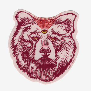 Grizzly Bear Sticker