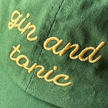 Load image into Gallery viewer, Gin and Tonic Baseball Cap
