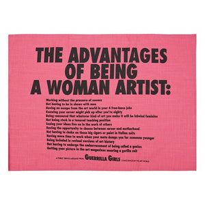 Advantages Tea Towel X Guerrilla Girls