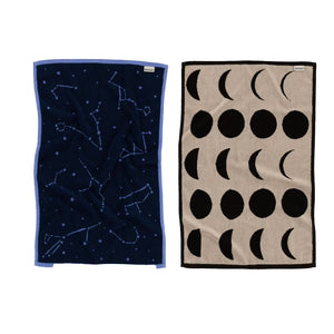 Hand Towel Set of 2 - Night Sky