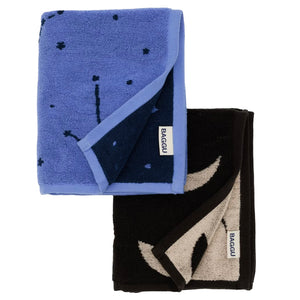 Hand Towel Set of 2 - Night Sky