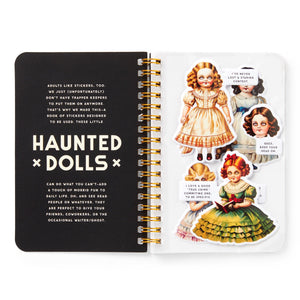 Haunted Dolls Sticker Book - Tigertree