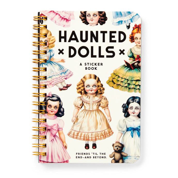 Haunted Dolls Sticker Book - Tigertree