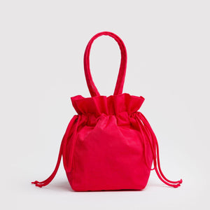 Nylon Drawstring Bag- Candy Apple