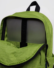 Load image into Gallery viewer, Large Nylon Backpack- Green Juice
