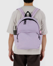 Load image into Gallery viewer, Large Nylon Backpack- Dusty Pink
