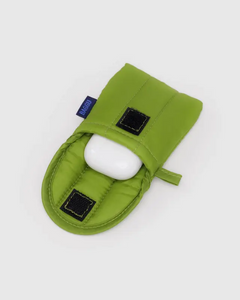 Puffy Earbud Case- Green Juice