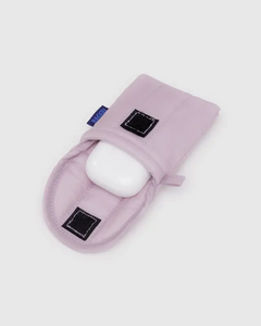 Puffy Earbud Case- Dusty Pink