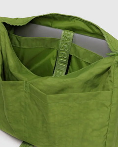 Nylon Messenger Bag - Green Juice