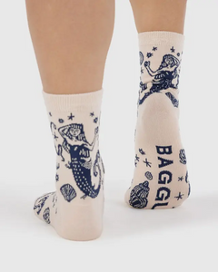 Crew Sock- Mermaid