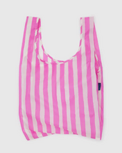 Load image into Gallery viewer, Standard Baggu- Pink Painted Stripe
