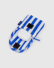 Load image into Gallery viewer, Puffy Earbuds Case- Blue Stripe

