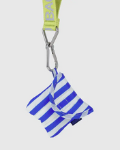 Load image into Gallery viewer, Puffy Earbuds Case- Blue Stripe
