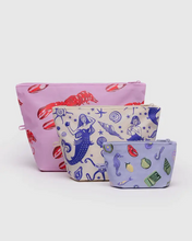Load image into Gallery viewer, Go Pouch Set- Sea Creatures
