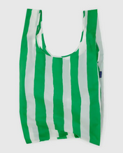 Load image into Gallery viewer, Big Baggu- Green Painted Stripe
