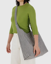 Load image into Gallery viewer, Large Nylon Sling - Black &amp; White Gingham
