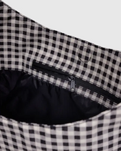 Load image into Gallery viewer, Large Nylon Sling - Black &amp; White Gingham
