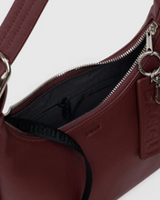 Load image into Gallery viewer, Mini Recycled Leather Shoulder Bag- Mahogany - Tigertree
