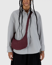 Load image into Gallery viewer, Small Nylon Crescent Bag - Mahogany - Tigertree
