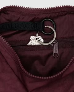 Small Nylon Crescent Bag - Mahogany - Tigertree