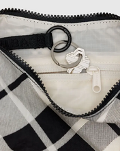 Load image into Gallery viewer, Small Nylon Crescent Bag - Mixed Plaid - Tigertree
