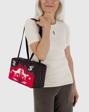 Load image into Gallery viewer, Nylon Bowler Bag- Western Applique
