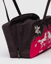 Load image into Gallery viewer, Nylon Bowler Bag- Western Applique
