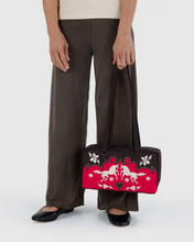 Load image into Gallery viewer, Nylon Bowler Bag- Western Applique
