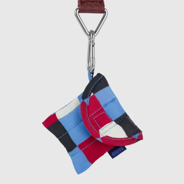 Puffy Earbud Case- Painted Check - Tigertree