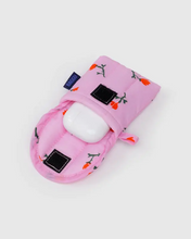 Load image into Gallery viewer, Puffy Earbuds Case- Painted Wildflower - Tigertree
