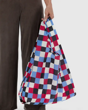 Load image into Gallery viewer, Standard Baggu- Painted Check - Tigertree
