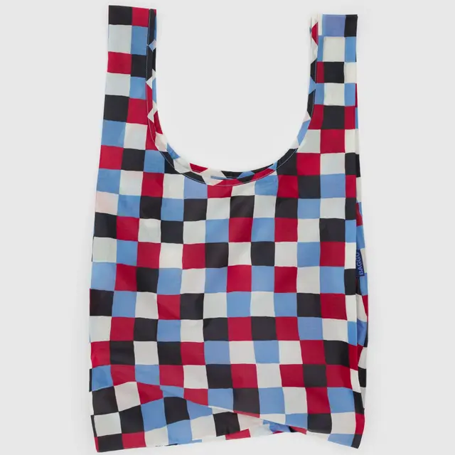 Standard Baggu- Painted Check - Tigertree