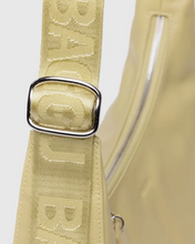 Load image into Gallery viewer, Medium Recycled Leather Crescent Bag- Straw
