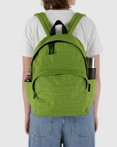 Large Nylon Backpack- Green Juice