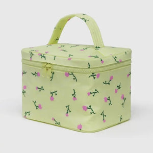 Large Cosmetic Case - Painted Wildflower - Tigertree