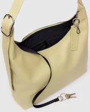 Load image into Gallery viewer, Recycled Leather Shoulder Bag- Straw
