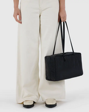 Load image into Gallery viewer, Medium Nylon Bowler Bag- Black - Tigertree

