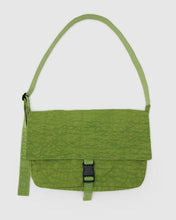 Load image into Gallery viewer, Nylon Messenger Bag - Green Juice
