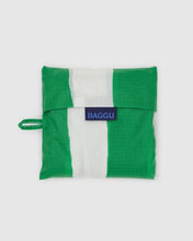 Load image into Gallery viewer, Big Baggu- Green Painted Stripe
