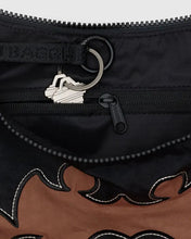 Load image into Gallery viewer, Medium Nylon Crescent Bag - Western Applique
