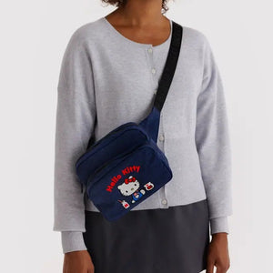Fanny Pack - Embroidered Hello Kitty Milkshake - Tigertree