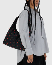 Load image into Gallery viewer, Nylon Shoulder Bag- Painted Wildflower - Tigertree

