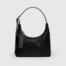 Load image into Gallery viewer, Mini Recycled Leather Shoulder Bag- Black
